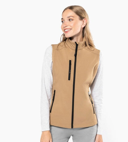 Bodywarmer - Softshell FEMME Full Custom
