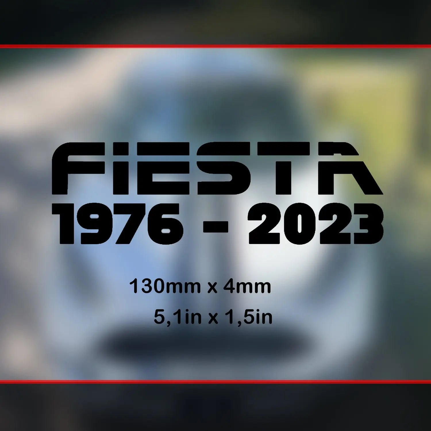 Patrimoine Ford Fiesta 1976 - 2023 Full Custom