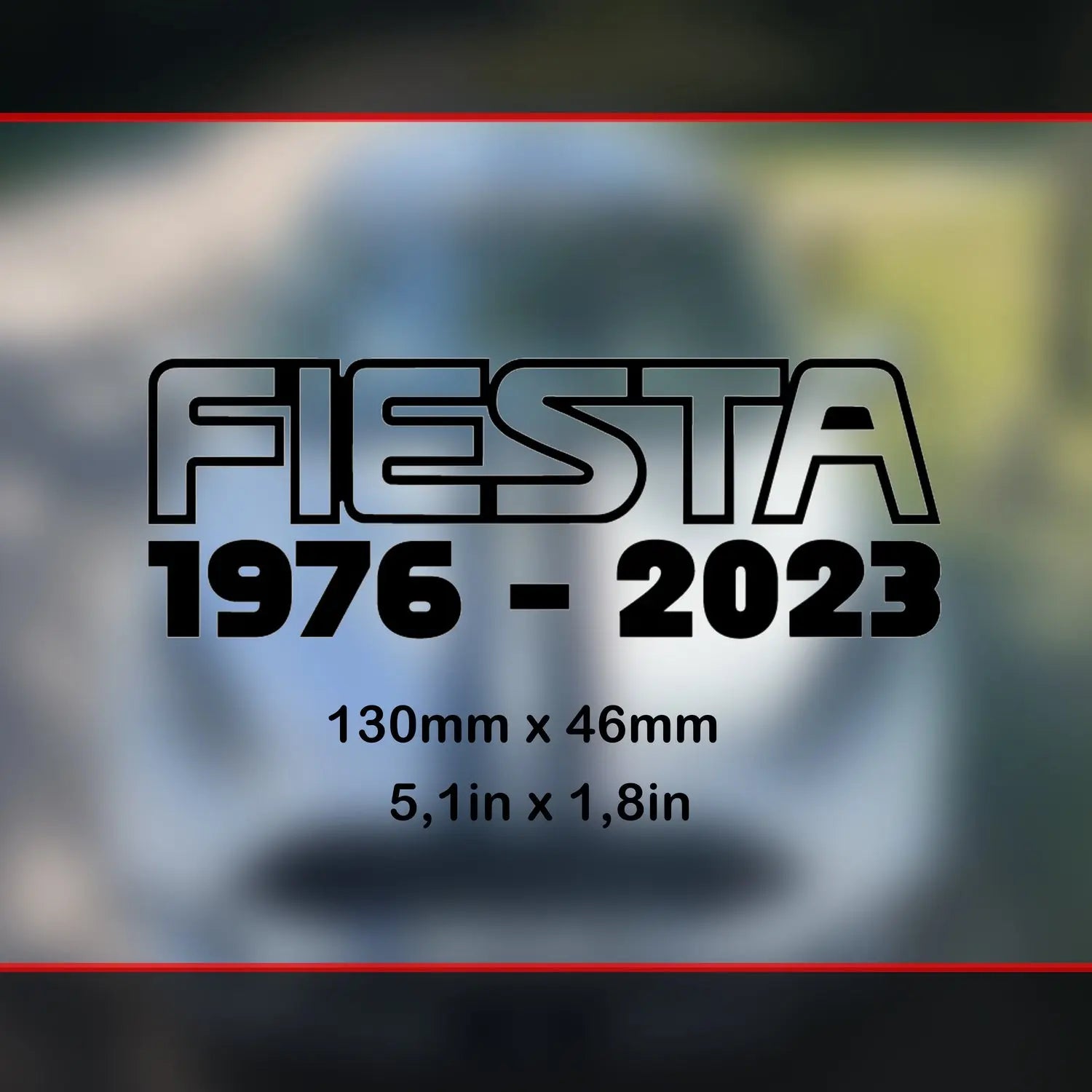 Patrimoine Ford Fiesta 1976 - 2023 Full Custom
