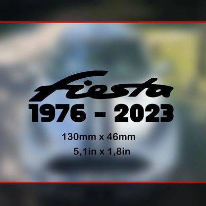 Patrimoine Ford Fiesta 1976 - 2023 Full Custom
