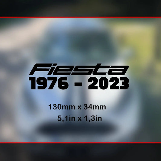 Patrimoine Ford Fiesta 1976 - 2023 Full Custom