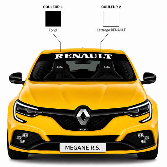 Bande Pare Soleil RENAULT Full Custom