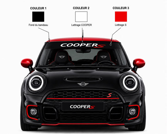 Bande Pare Soleil Cooper S Full Custom