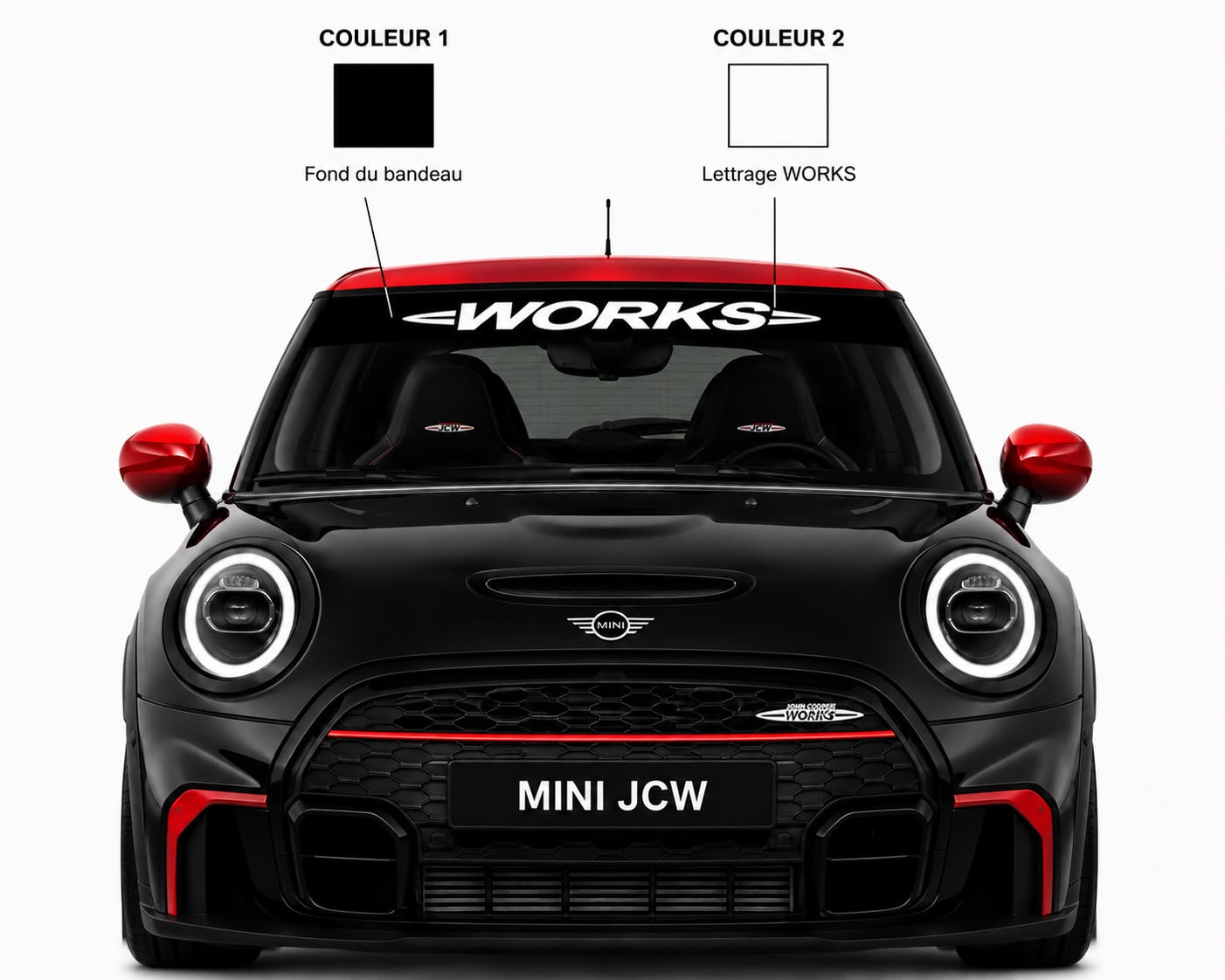Bande Pare Soleil JCW Full Custom