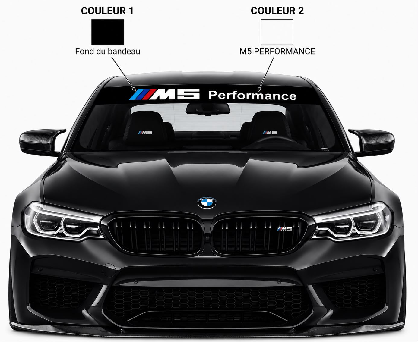 Bande Pare Soleil M5 performance Full Custom