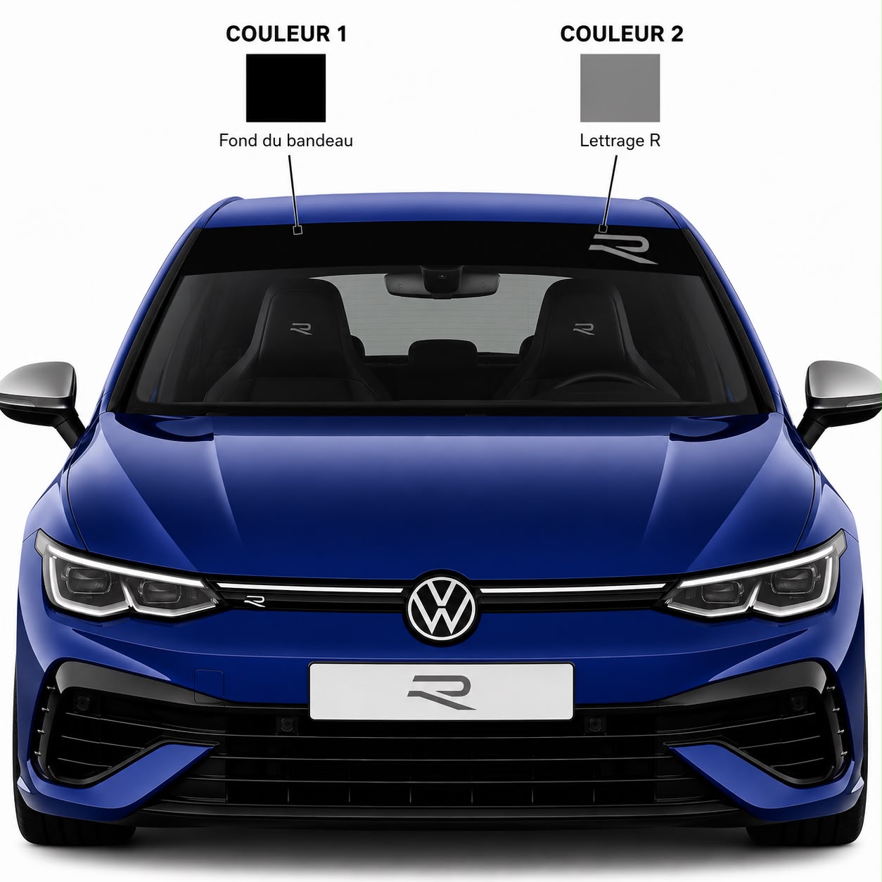 Bande Pare Soleil R golf 8 Full Custom
